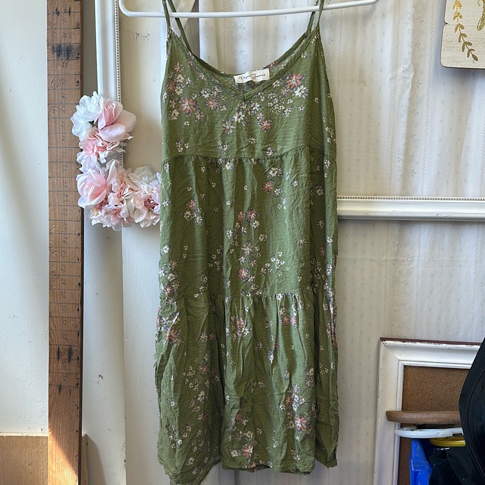 Piper James Cami Tier MIDI Dress Floral small